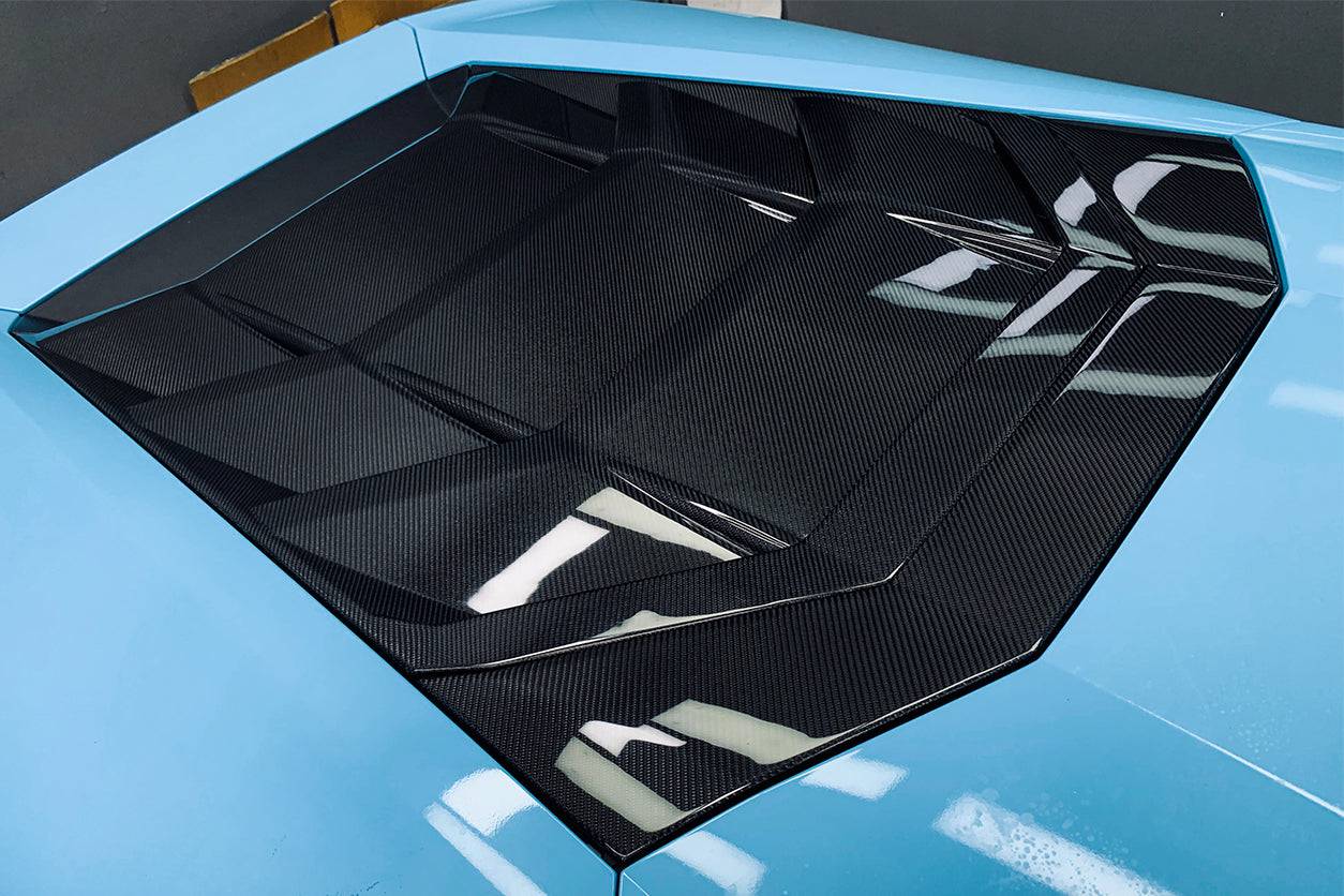 Carbonado 2015-2021 Lamborghini Huracan LP610 LP580 OEM Style Carbon Fiber Engine Trunk