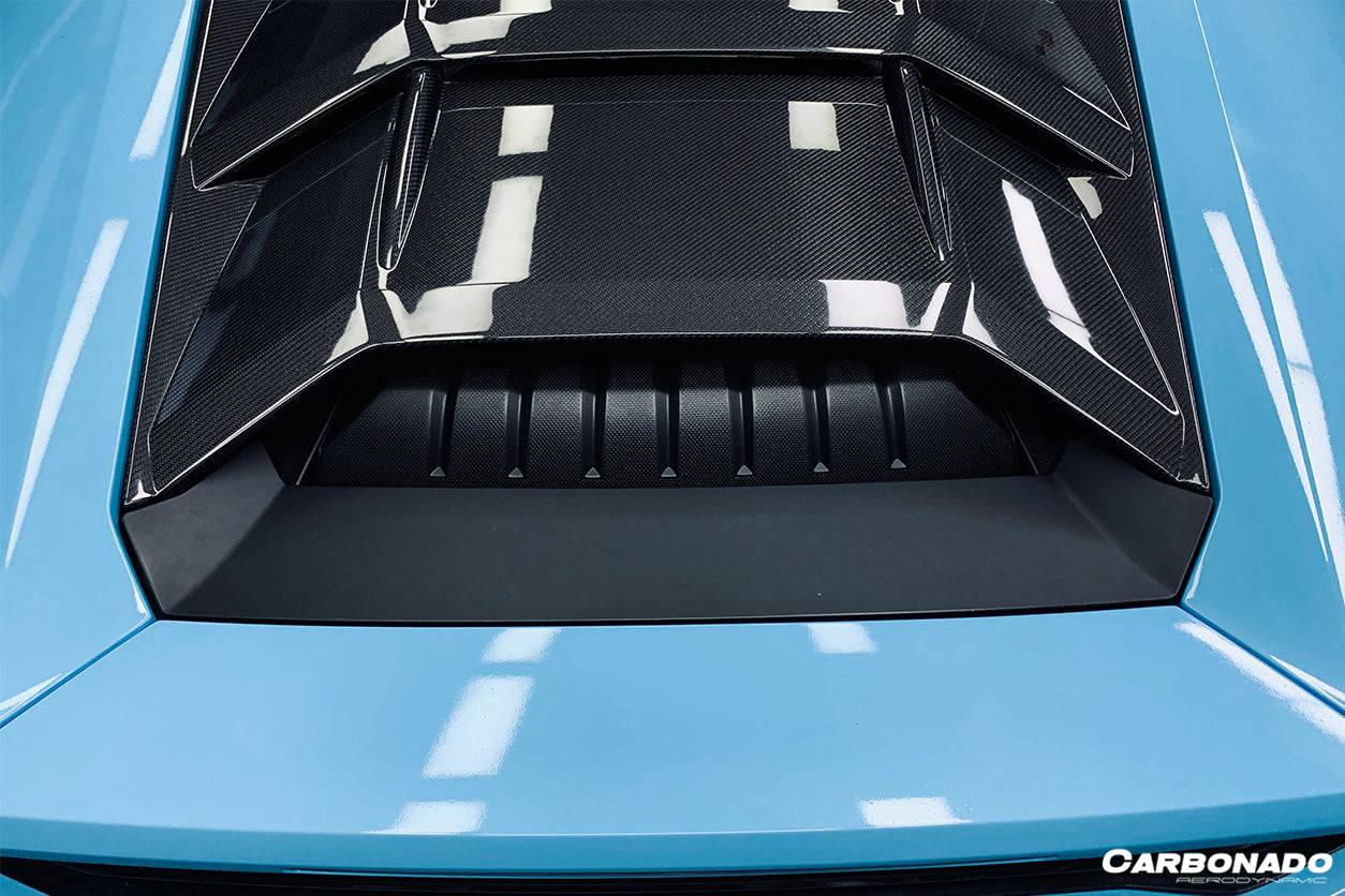 Carbonado 2015-2021 Lamborghini Huracan LP610 LP580 OEM Style Carbon Fiber Engine Trunk