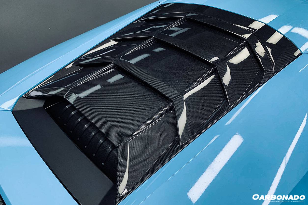 Carbonado 2015-2021 Lamborghini Huracan LP610 LP580 OEM Style Carbon Fiber Engine Trunk