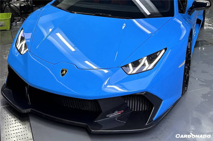 Carbonado 2015-2025 Lamborghini Huracan LP610  LP580  Evo  Tecnica VRS Style Front Bumper