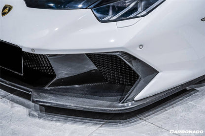 Carbonado 2015-2025 Lamborghini Huracan LP610  LP580  Evo  Tecnica VRS Style Front Bumper