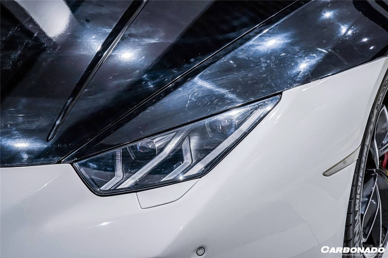 Carbonado 2015-2025 Lamborghini Huracan LP610  LP580  Evo  Tecnica VRS Style Front Bumper