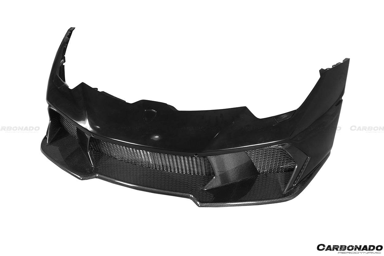 Carbonado 2015-2025 Lamborghini Huracan LP610  LP580  Evo  Tecnica VRS Style Front Bumper