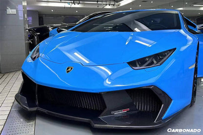 Carbonado 2015-2025 Lamborghini Huracan LP610  LP580  Evo  Tecnica VRS Style Front Bumper