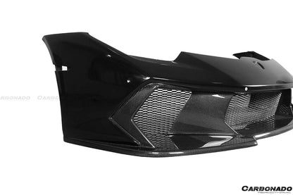 Carbonado 2015-2025 Lamborghini Huracan LP610  LP580  Evo  Tecnica VRS Style Front Bumper