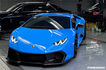 Carbonado 2015-2025 Lamborghini Huracan LP610  LP580  Evo  Tecnica VRS Style Front Bumper