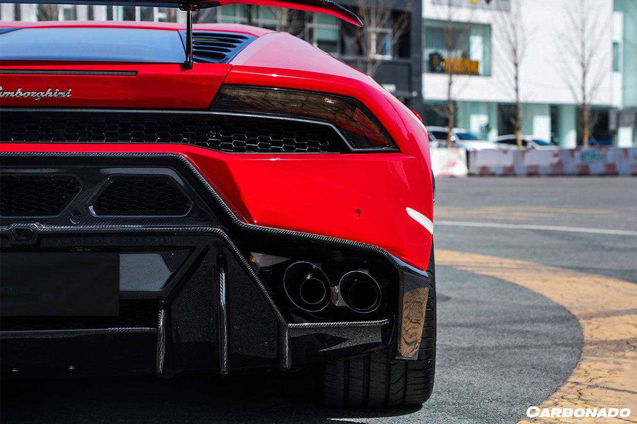 Carbonado 2015-2020 Lamborghini Huracan LP610 LP580 VRS Style Rear Bumper