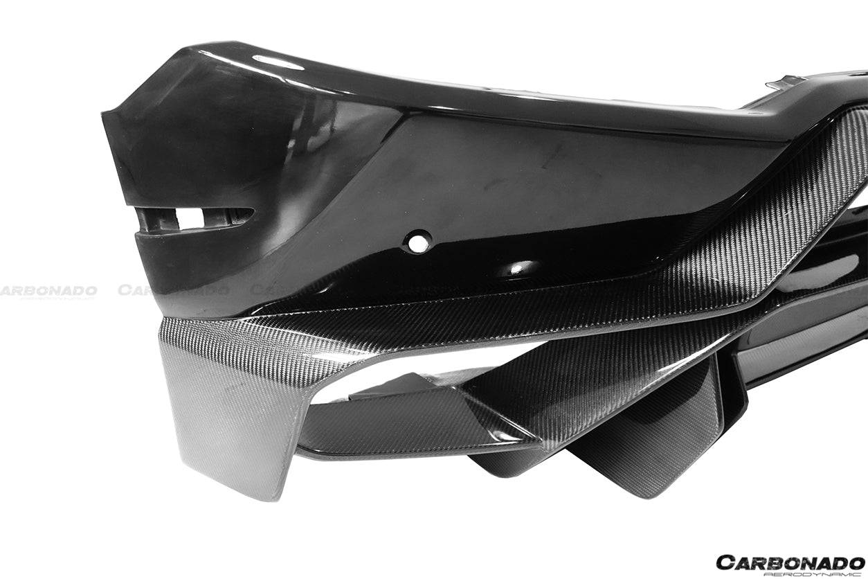 Carbonado 2015-2020 Lamborghini Huracan LP610 LP580 VRS Style Rear Bumper