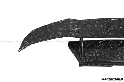 Carbonado 2015-2025 Lamborghini Huracan LP610  LP580  Evo  Tecnica VRS Style Carbon Fiber Trunk Spoiler with Base