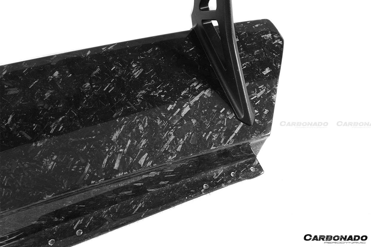 Carbonado 2015-2025 Lamborghini Huracan LP610  LP580  Evo  Tecnica VRS Style Carbon Fiber Trunk Spoiler with Base
