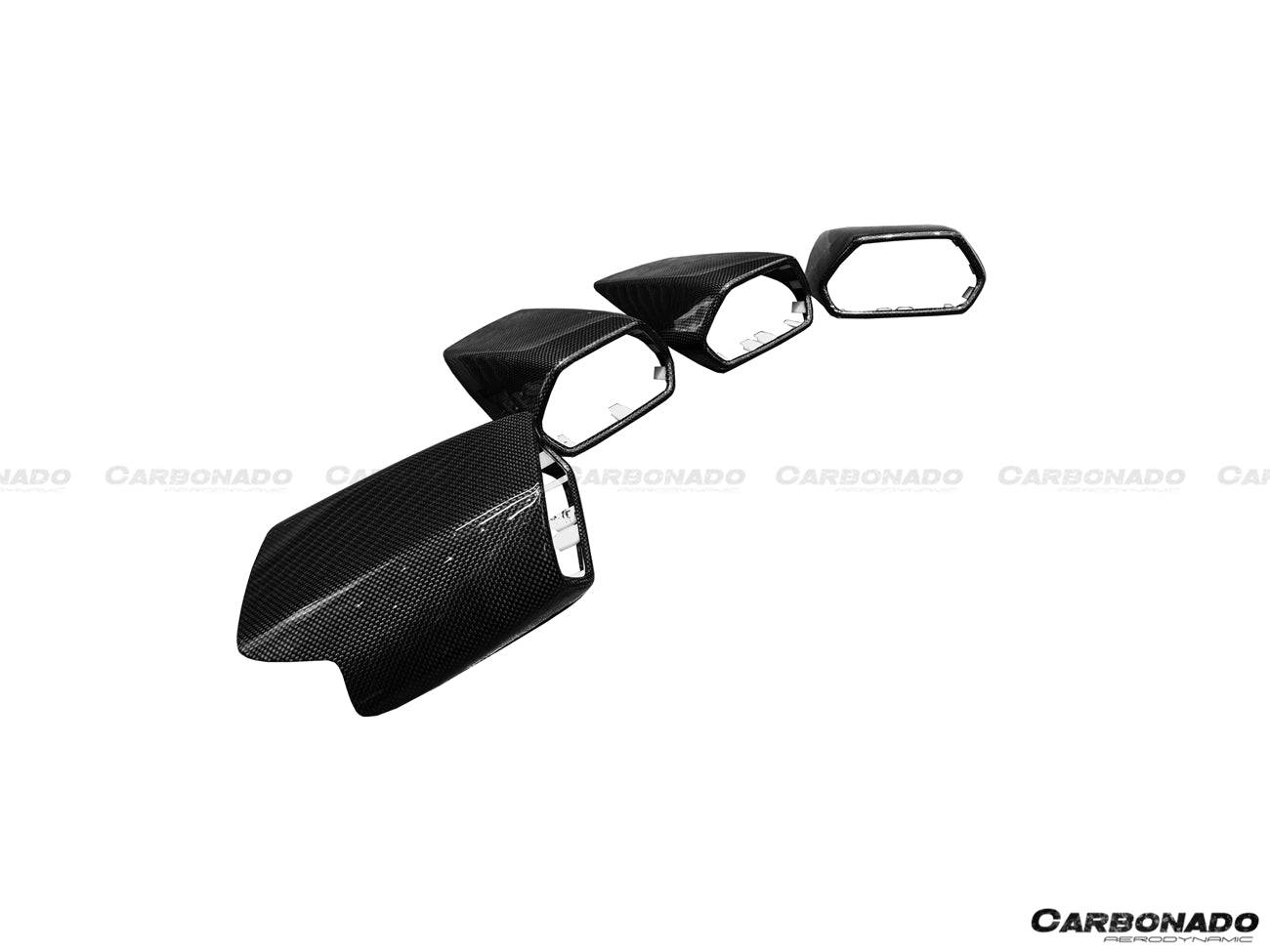 Carbonado 2015-2019 Lamborghini Huracan LP610  LP580  EVO OEM Style Autoclave Carbon Fiber AC Panel Trim