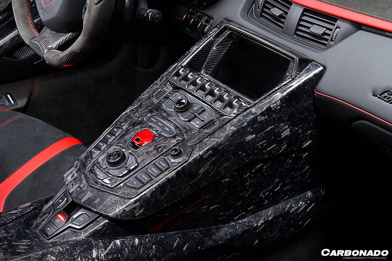 Carbonado 2011-2016 Lamborghini Aventador LP700 OEM Style Carbon Fiber Center Console