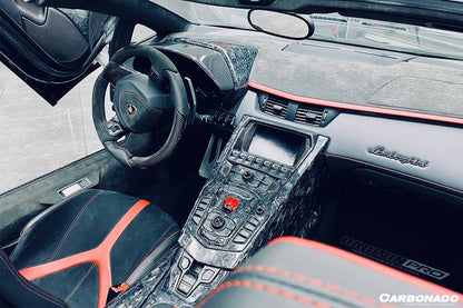 Carbonado 2011-2016 Lamborghini Aventador LP700 OEM Style Carbon Fiber Center Console