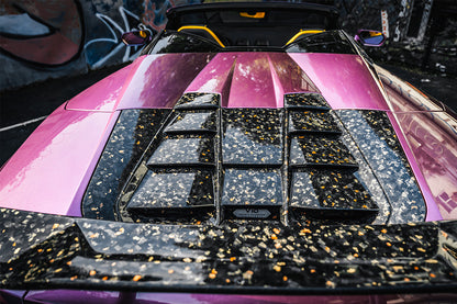 Lamborghini Huracan EVO Spyder Carbonado 2019-2023, estilo OD, con motor de fibra de carbono