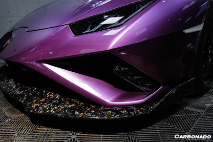 Borde delantero de fibra de carbono estilo Lamborghini Huracan EVO RWD OD (2019-2023)