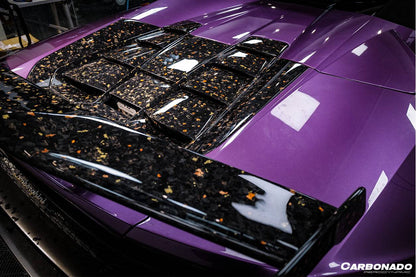 Lamborghini Huracan EVO Spyder Carbonado 2019-2023, estilo OD, con motor de fibra de carbono