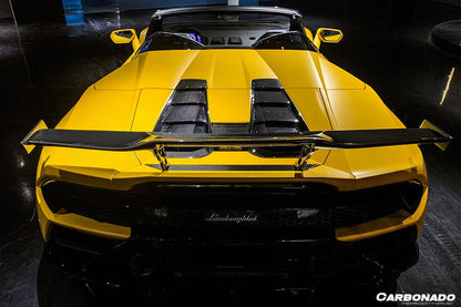 Alerón de fibra de carbono Carbonado 2015-2025 Lamborghini Huracan LP610 LP580 EVO Tecnica OD estilo