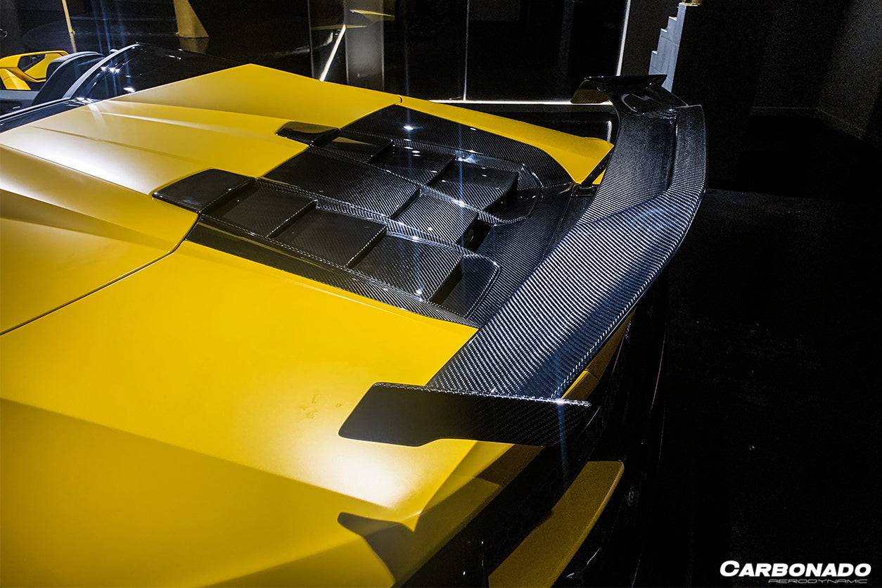 Lamborghini Huracan EVO Spyder Carbonado 2019-2023, estilo OD, con motor de fibra de carbono
