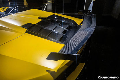 Lamborghini Huracan EVO Spyder Carbonado 2019-2023, estilo OD, con motor de fibra de carbono