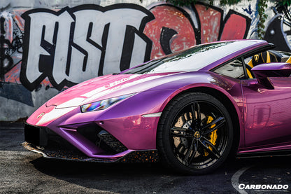 Borde delantero de fibra de carbono estilo Lamborghini Huracan EVO RWD OD (2019-2023)