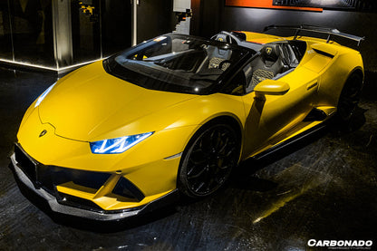 Carbonado OD Style Carbon Fiber Front Lip | 2019-2023 Lamborghini Huracan EVO RWD - 7