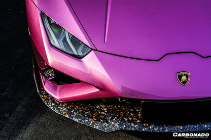 Borde delantero de fibra de carbono estilo Lamborghini Huracan EVO RWD OD (2019-2023)