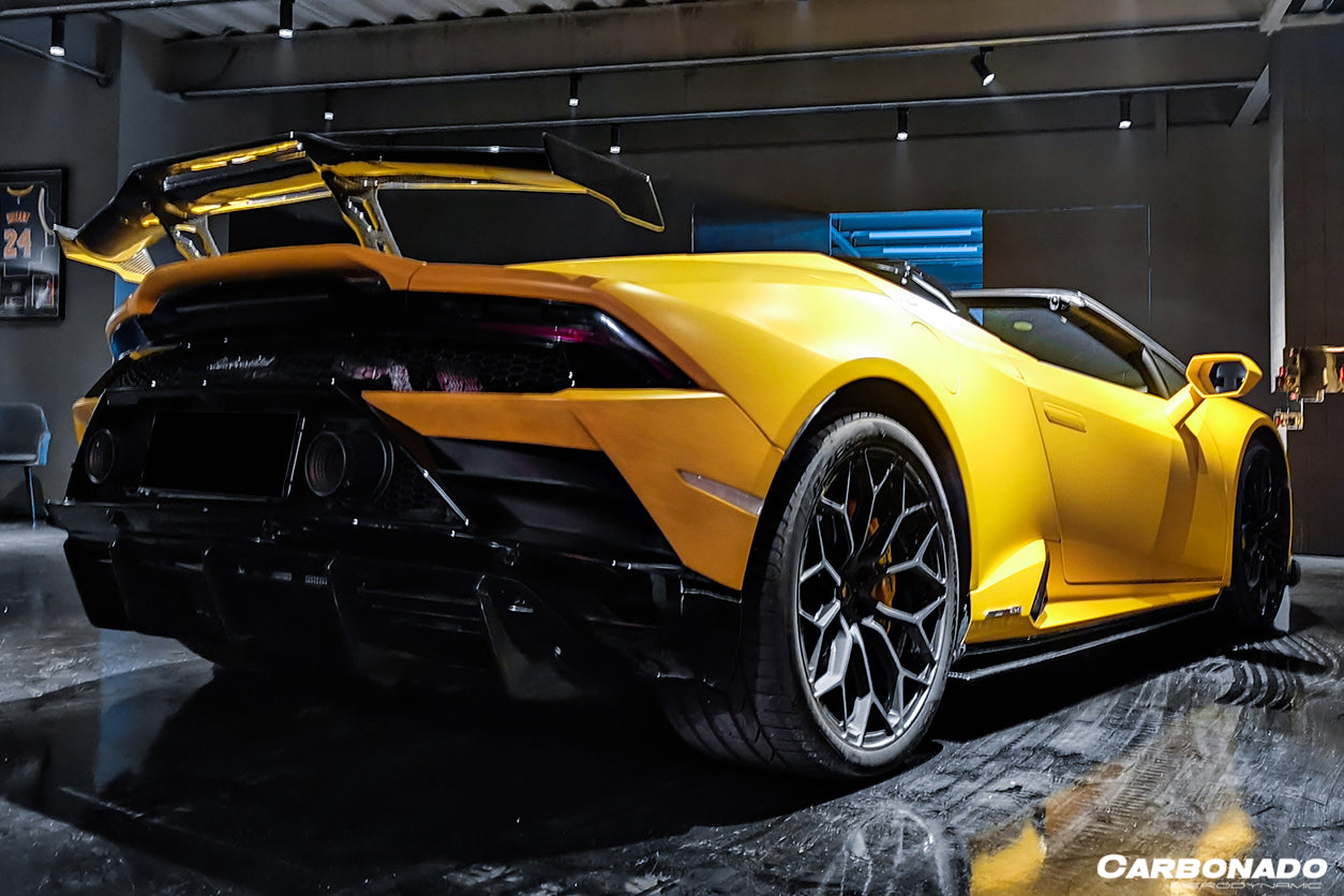 Carbonado 2019-2023 Lamborghini Huracan EVO OD Style Carbon Fiber Rear Diffuser