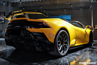 Carbonado 2019-2023 Lamborghini Huracan EVO OD Style Carbon Fiber Rear Diffuser