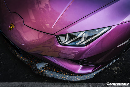 Borde delantero de fibra de carbono estilo Lamborghini Huracan EVO RWD OD (2019-2023)