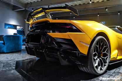 Carbonado 2019-2023 Lamborghini Huracan EVO OD Style Carbon Fiber Rear Diffuser