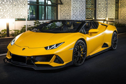 Faldones laterales de fibra de carbono seco estilo Lamborghini Huracan EVO OD Carbonado 2020-2023