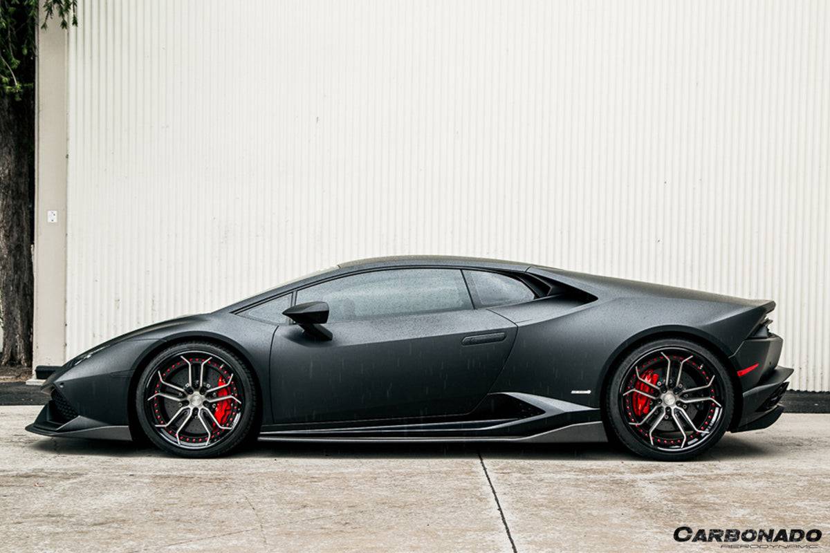 Carbonado 2015-2019 Lamborghini Huracan LP610  LP580 AYP Style Carbon Fiber Side Skirts