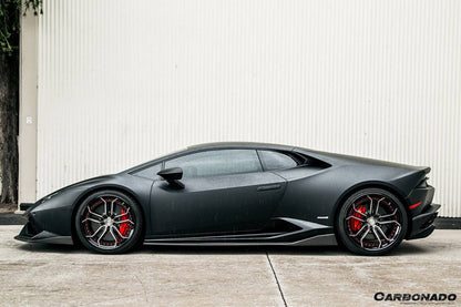 Carbonado 2015-2019 Lamborghini Huracan LP610  LP580 AYP Style Carbon Fiber Side Skirts
