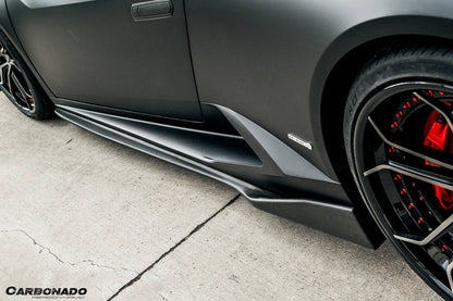 Carbonado 2015-2019 Lamborghini Huracan LP610  LP580 AYP Style Carbon Fiber Side Skirts
