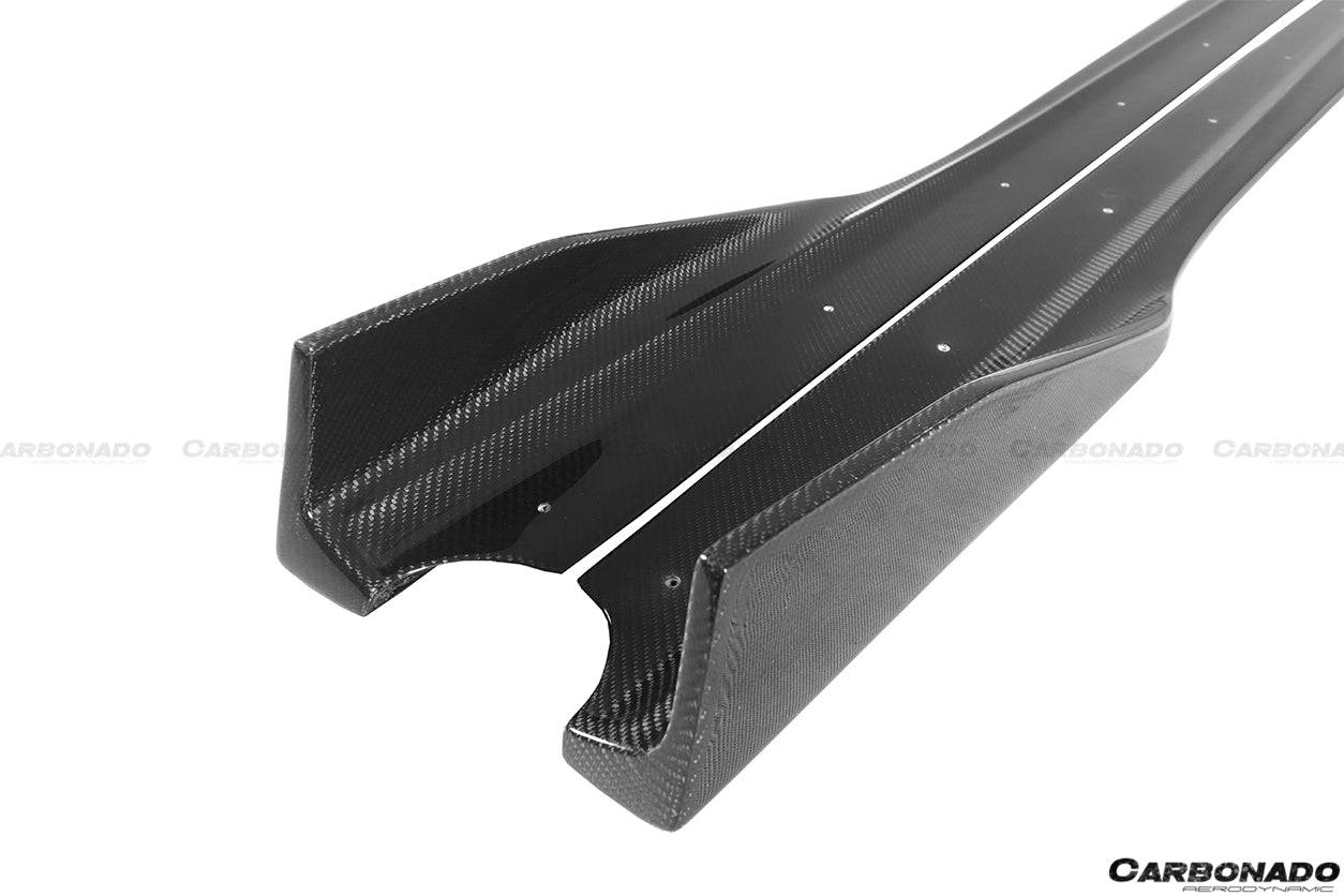 Carbonado 2015-2019 Lamborghini Huracan LP610  LP580 AYP Style Carbon Fiber Side Skirts