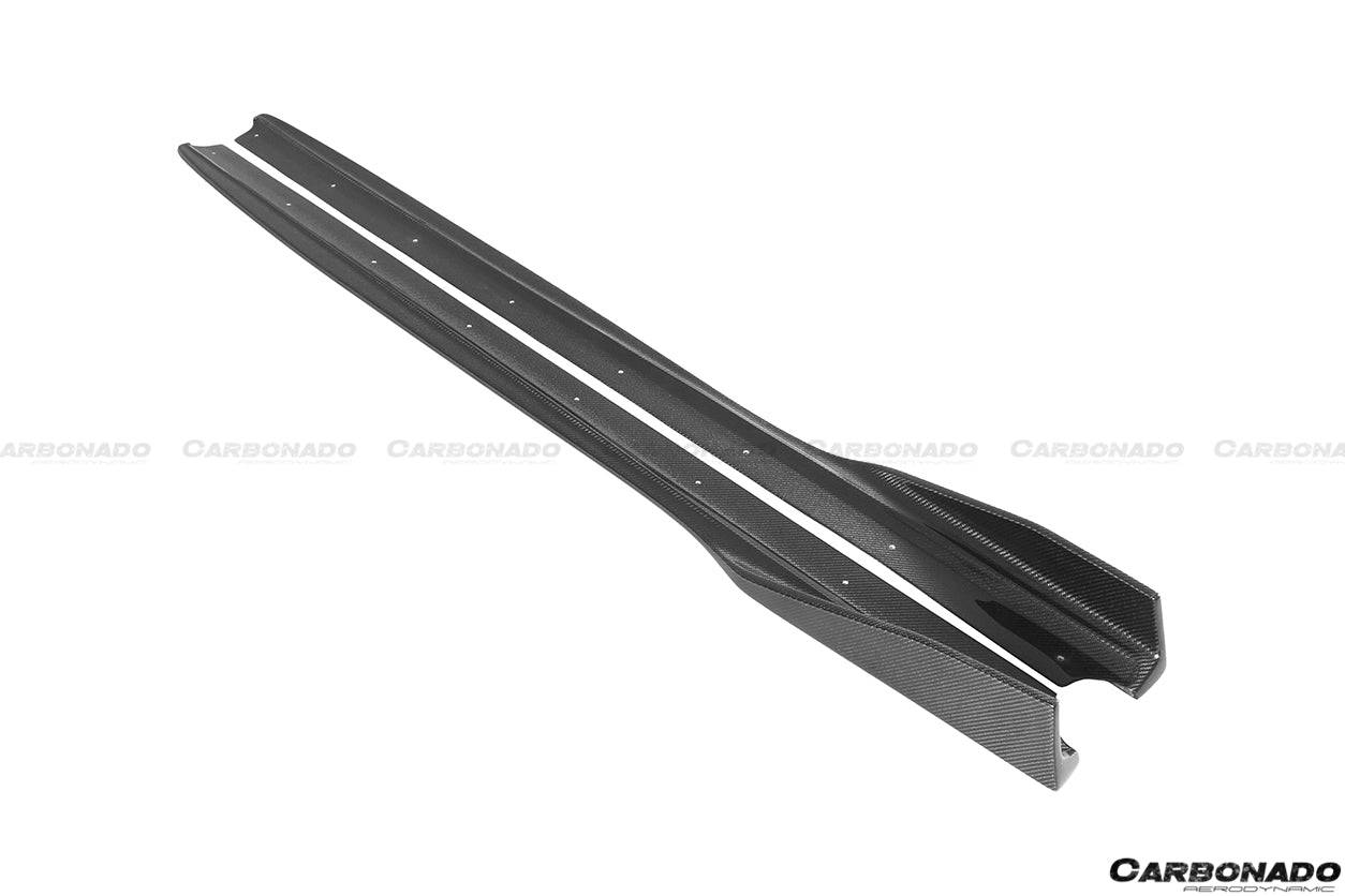 Carbonado 2015-2019 Lamborghini Huracan LP610  LP580 AYP Style Carbon Fiber Side Skirts