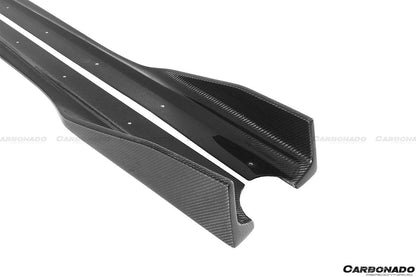 Carbonado 2015-2019 Lamborghini Huracan LP610  LP580 AYP Style Carbon Fiber Side Skirts