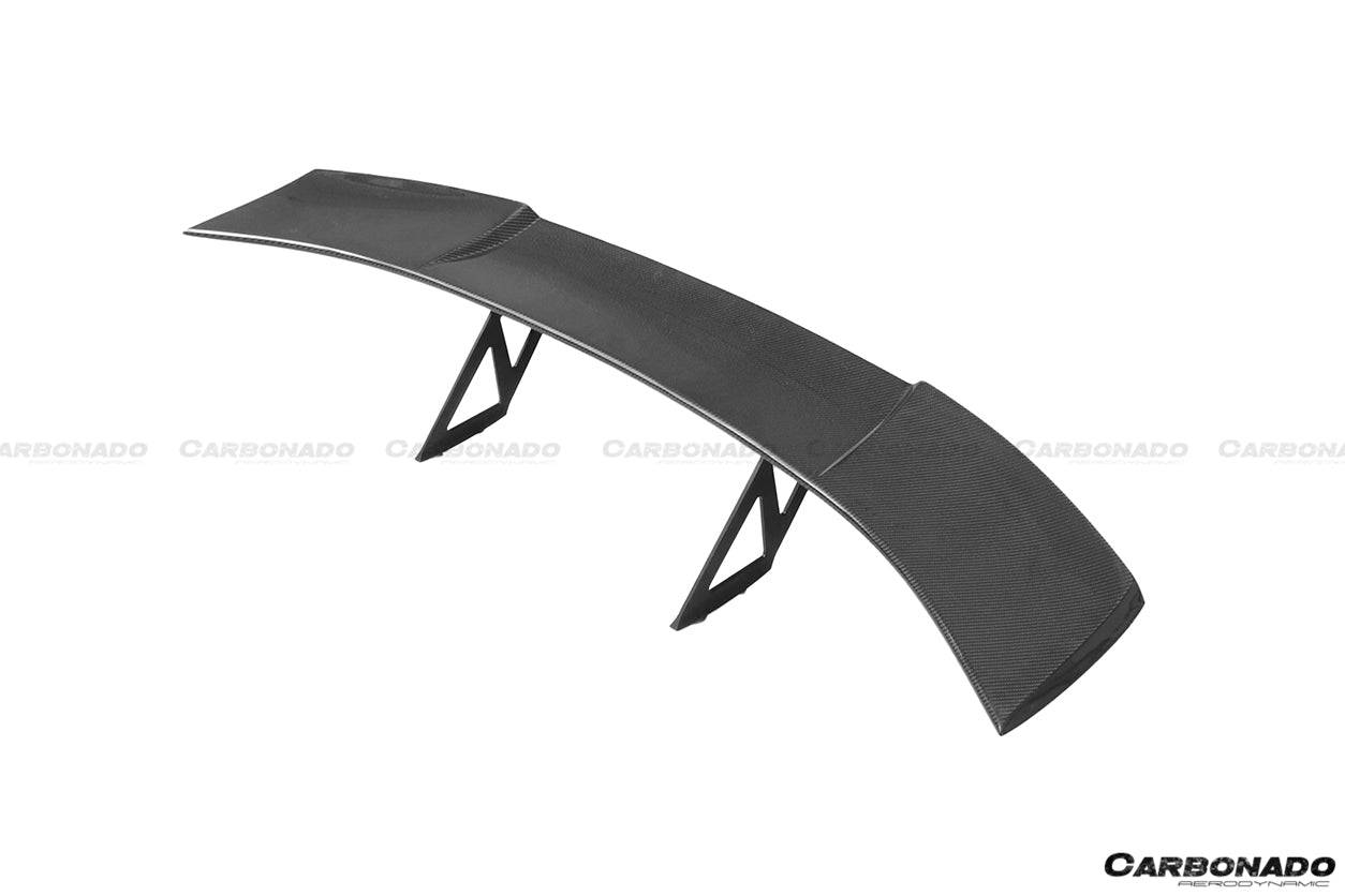 Carbonado 2015-2025 Lamborghini Huracan LP610  LP580  Evo  Tecnica RZS Style Carbon Fiber Trunk Spoiler Wing