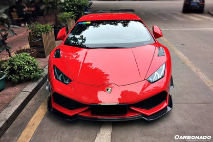 Carbonado RZS Style Front Fender Carbon Fiber Vents | 2015-2020 Lamborghini Huracan LP610 LP610