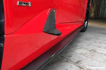 Carbonado 2015-2019 Lamborghini Huracan LP610  LP580 RZS Style Carbon Fiber Side Skirts