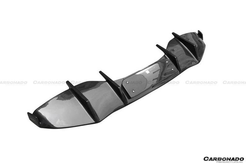 Difusor trasero de fibra de carbono estilo Lamborghini Huracan LP610 RZS Carbonado 2015-2020