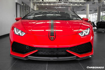 Borde delantero de fibra de carbono estilo Lamborghini Huracan LP610 VRS Carbonado 2015-2020