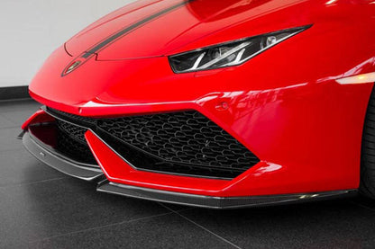 Borde delantero de fibra de carbono estilo Lamborghini Huracan LP610 VRS Carbonado 2015-2020