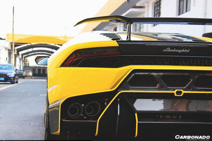 Parrilla trasera de carbono para Lamborghini Huracan LP610 (2015-2020)