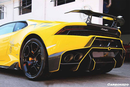 Parrilla trasera de carbono para Lamborghini Huracan LP610 (2015-2020)
