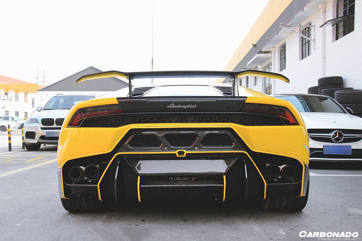 Parrilla trasera de carbono para Lamborghini Huracan LP610 (2015-2020)