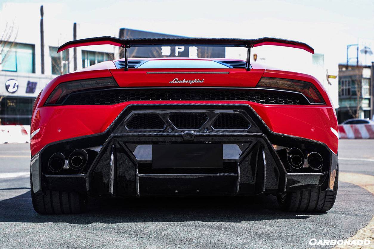 Parrilla trasera de carbono para Lamborghini Huracan LP610 (2015-2020)