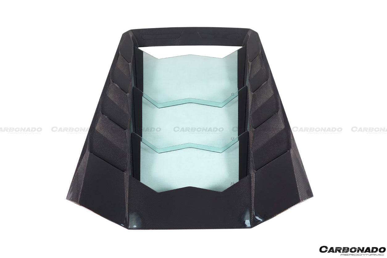 Carbonado 2015-2020 Lamborghini Huracan LP610 LP580 MSY Style Carbon Fiber Rear Engine Trunk