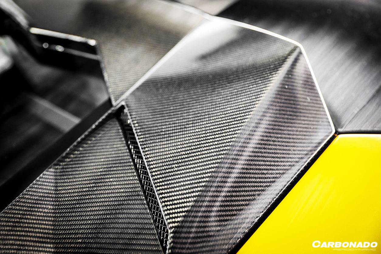 Carbonado 2015-2020 Lamborghini Huracan LP610 LP580 MSY Style Carbon Fiber Rear Engine Trunk