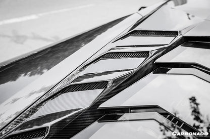 Carbonado 2015-2020 Lamborghini Huracan LP610 LP580 MSY Style Carbon Fiber Rear Engine Trunk